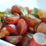 Hazelnut Grape Salad with Cilantro